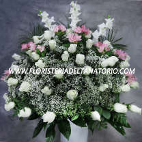 Modelo Centro de Gladiolos, Rosas, Flores exóticas